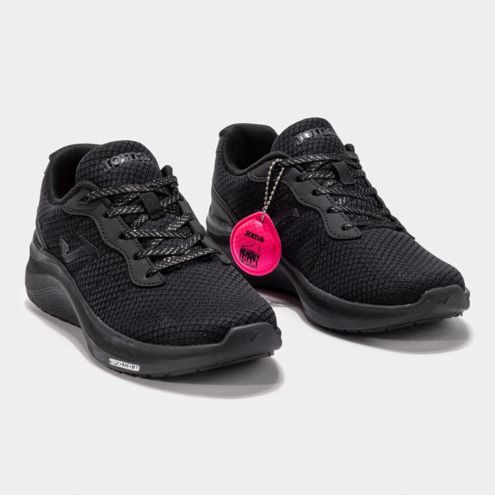 Zapatilla Casual Mujer Joma N-100 2521 Negro Ligera Y Flexible