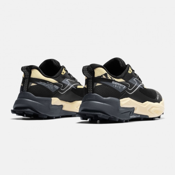 Zapatilla Trekking Mujer Joma Sierra 2631 Negro Beige Estabilidad