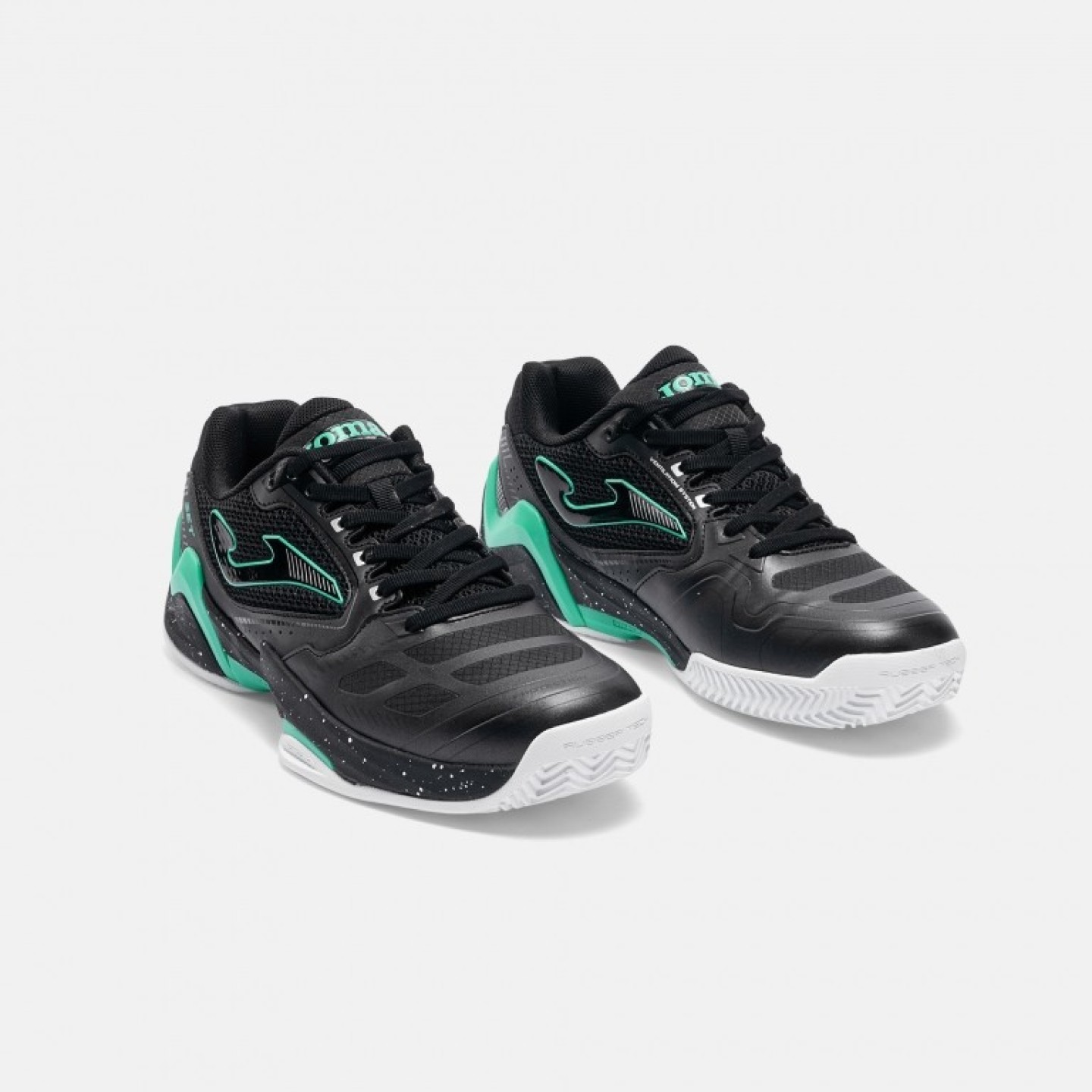 Zapatilla Pádel-Tenis Hombre Joma Set 2601 Negro Turquesa Transpirable