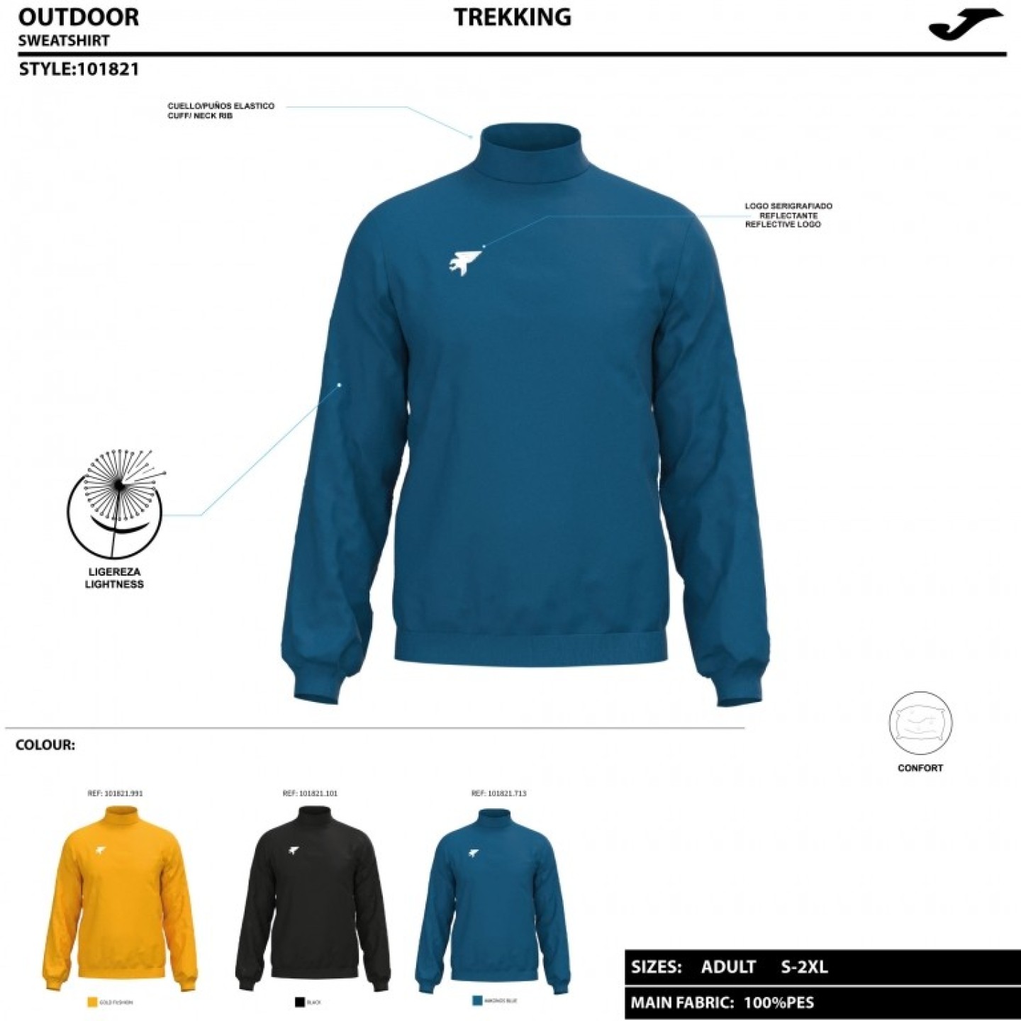 Sudadera Hombre Joma Sena 101821 Confortable