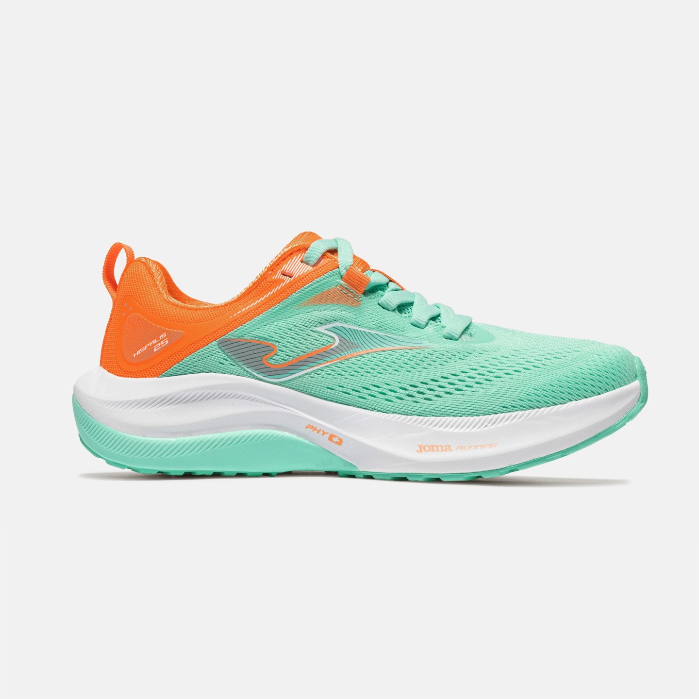Zapatilla Running Mujer Joma Hispalis 2615 Verde Consistente