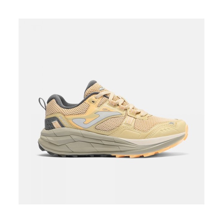 Zapatilla Trail Mujer Joma Shock 2625 Beige Resistente