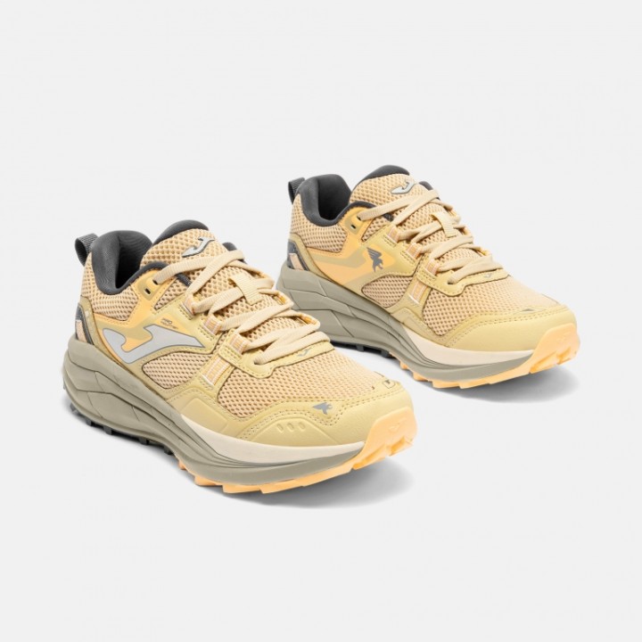 Zapatilla Trail Mujer Joma Shock 2625 Beige Resistente