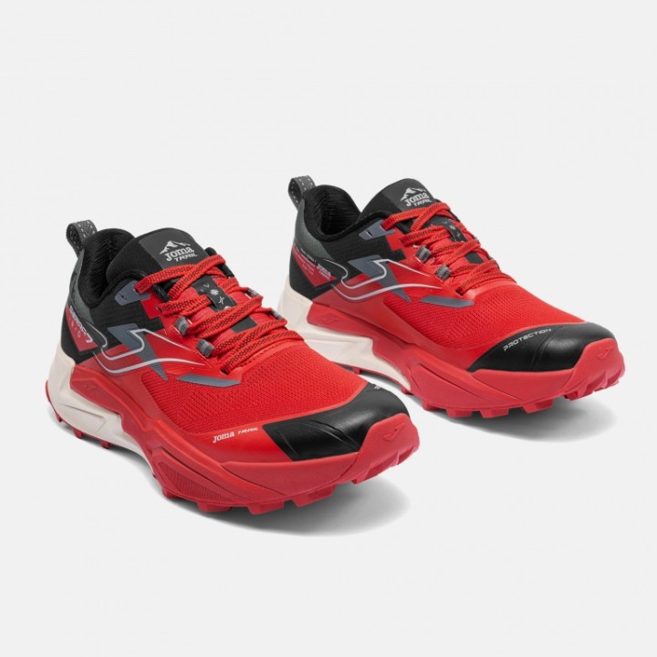 Zapatilla Trail Hombre Joma Sierra 2606 Rojo Resistente