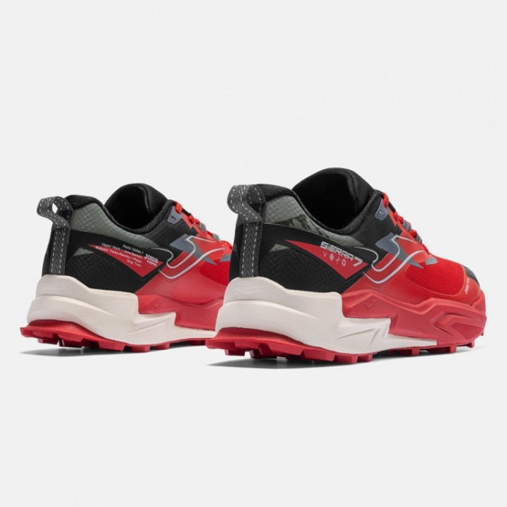 Zapatilla Trail Hombre Joma Sierra 2606 Rojo Resistente
