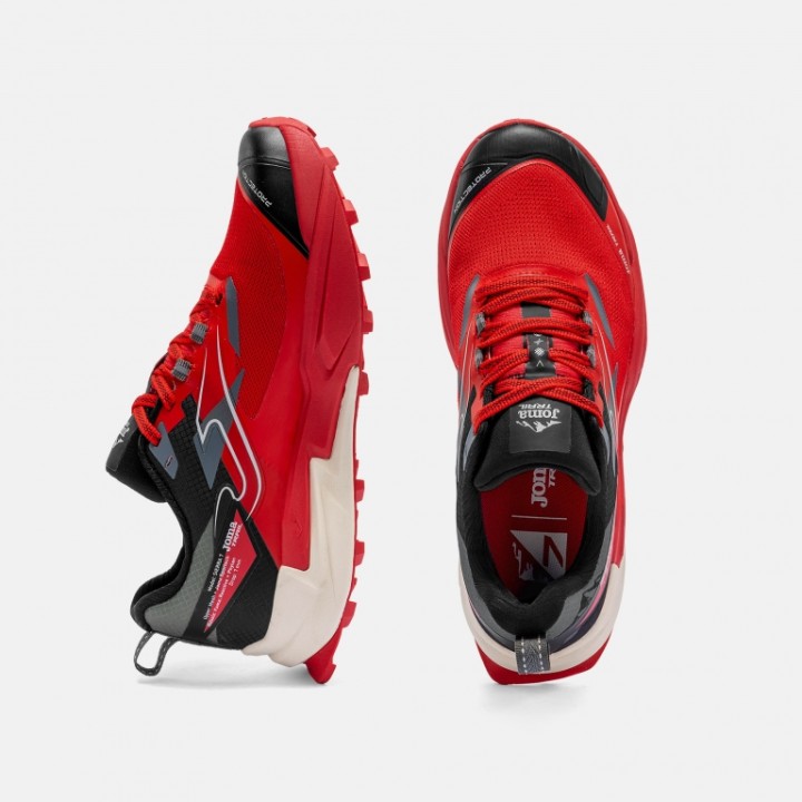 Zapatilla Trail Hombre Joma Sierra 2606 Rojo Resistente