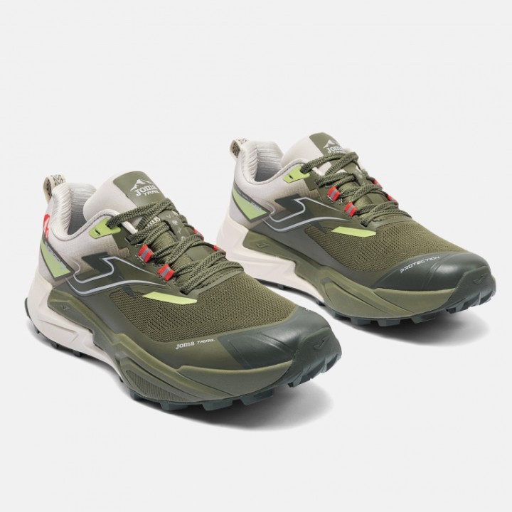Zapatilla Trail Hombre Joma Sierra 2623 Caqui Resistente