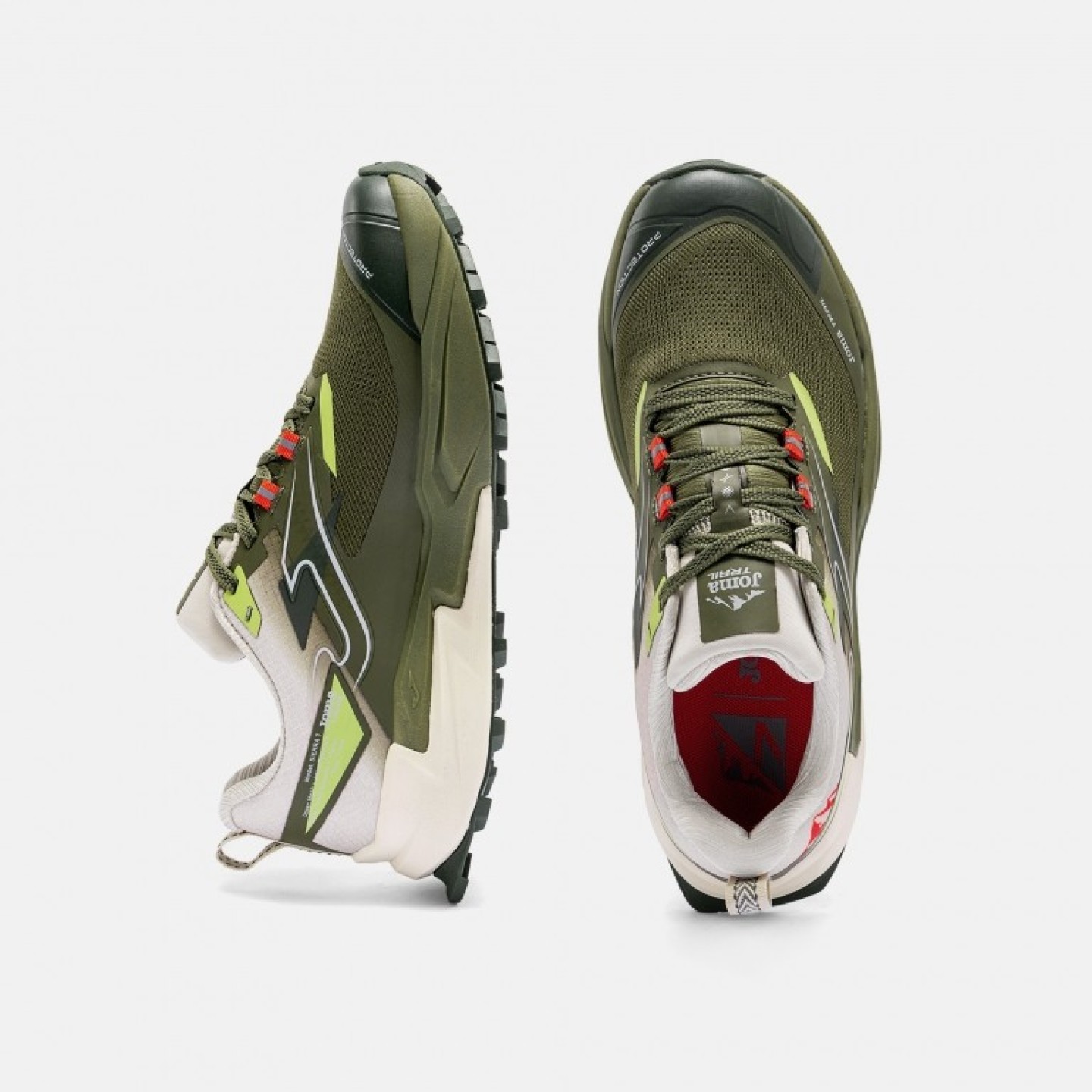 Zapatilla Trail Hombre Joma Sierra 2623 Caqui Resistente