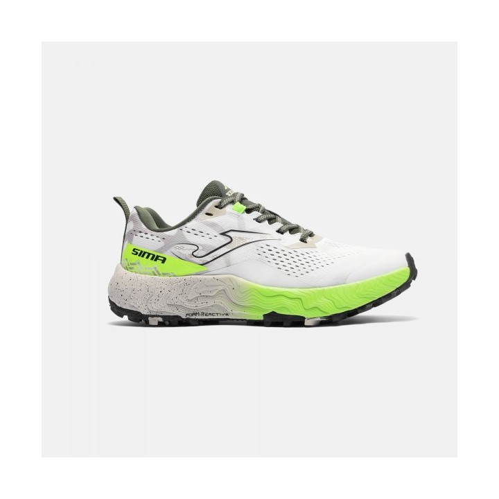 Zapatilla Trail Hombre Sima 2602 Blanco Transpirable