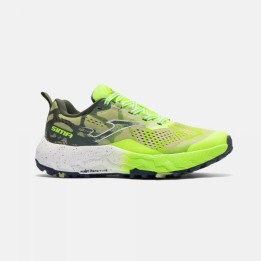Zapatilla Trail Hombre Sima 2615 Verde Flúor Transpirable