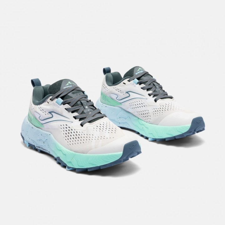 Zapatilla Trail Mujer Sima 2602 Blanco Transpirable