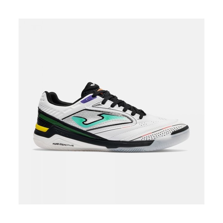 Zapatilla Fútbol Sala Hombre Joma Gambeta 2602 Blanco Indoor