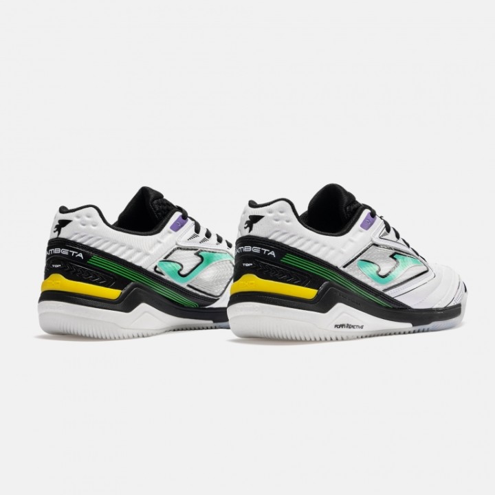 Zapatilla Fútbol Sala Hombre Joma Gambeta 2602 Blanco Indoor