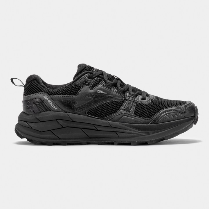 Zapatilla Trail Hombre Joma Shock 2541 Negro Gris Confortable