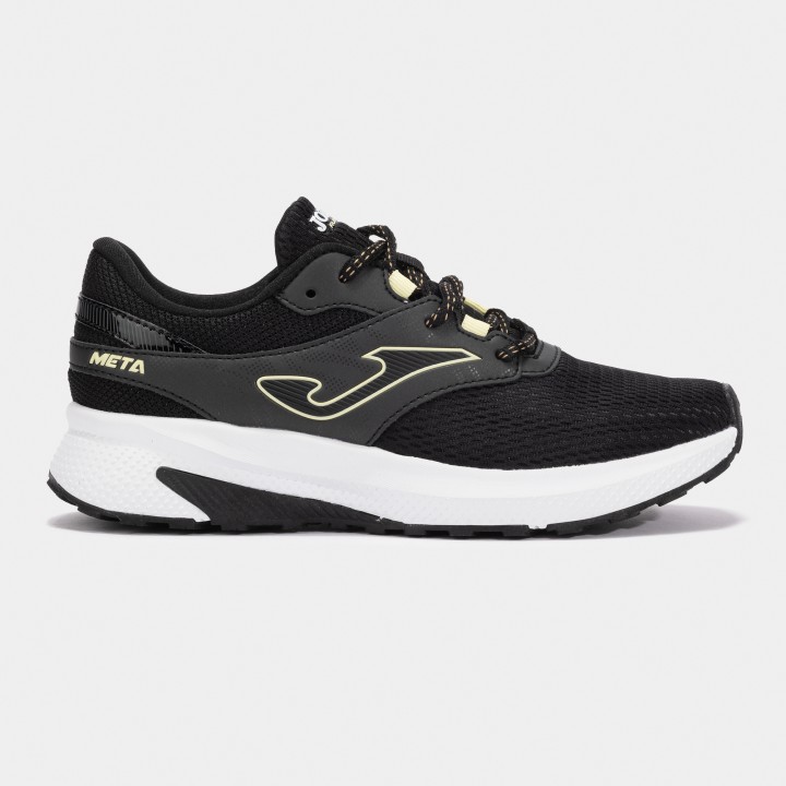 Zapatilla Running Mujer Joma Meta 2501N Negro Transpirable