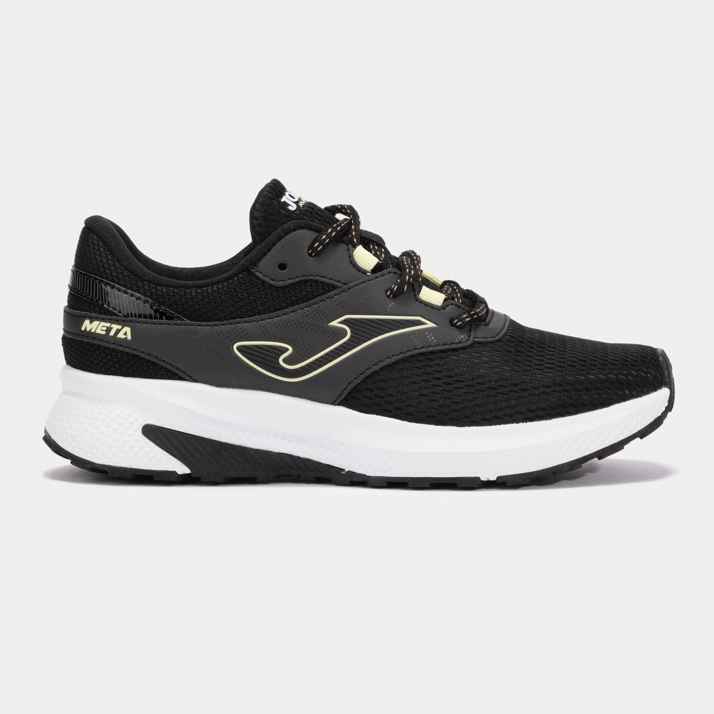 Zapatilla Running Mujer Joma Meta 2501N Negro Transpirable