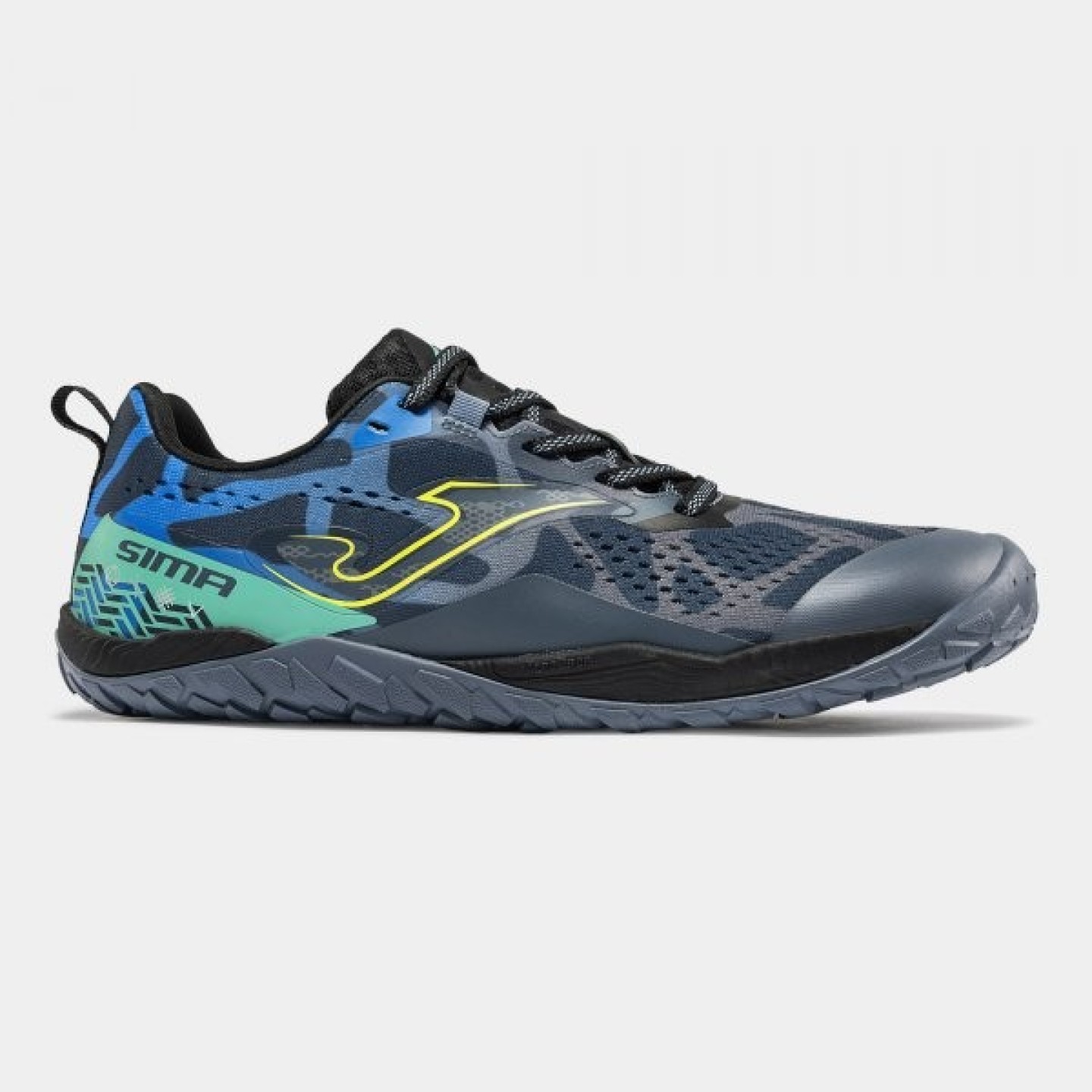 Zapatilla Barefoot Trail Hombre Joma Sima 2601 Negro Transpirable