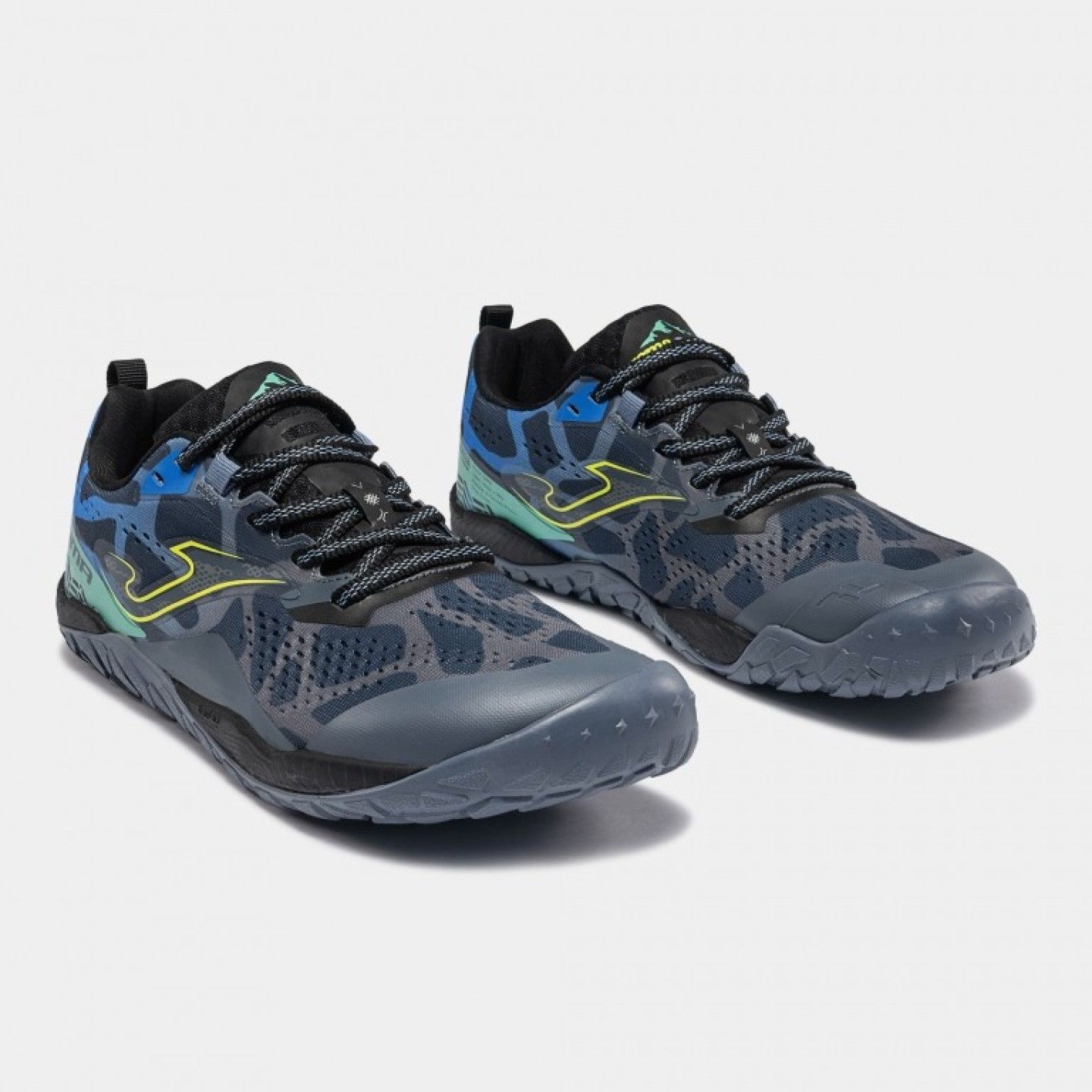 Zapatilla Barefoot Trail Hombre Joma Sima 2601 Negro Transpirable