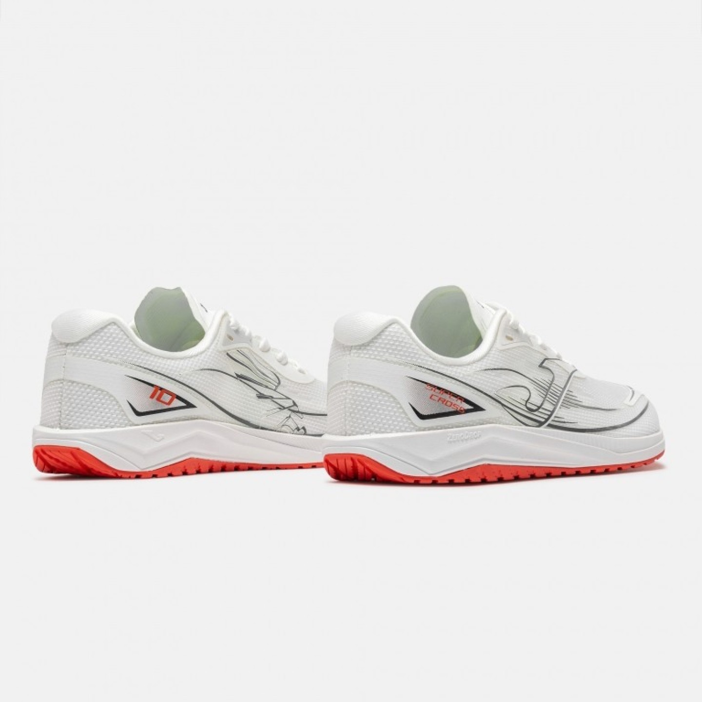 Zapatilla Barefoot Running Hombre Joma Supercross 2602 Blanco Transpirable