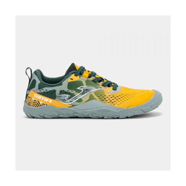 Zapatilla Barefoot Trail Niños Joma Sima 2628 Naranja Transpirable