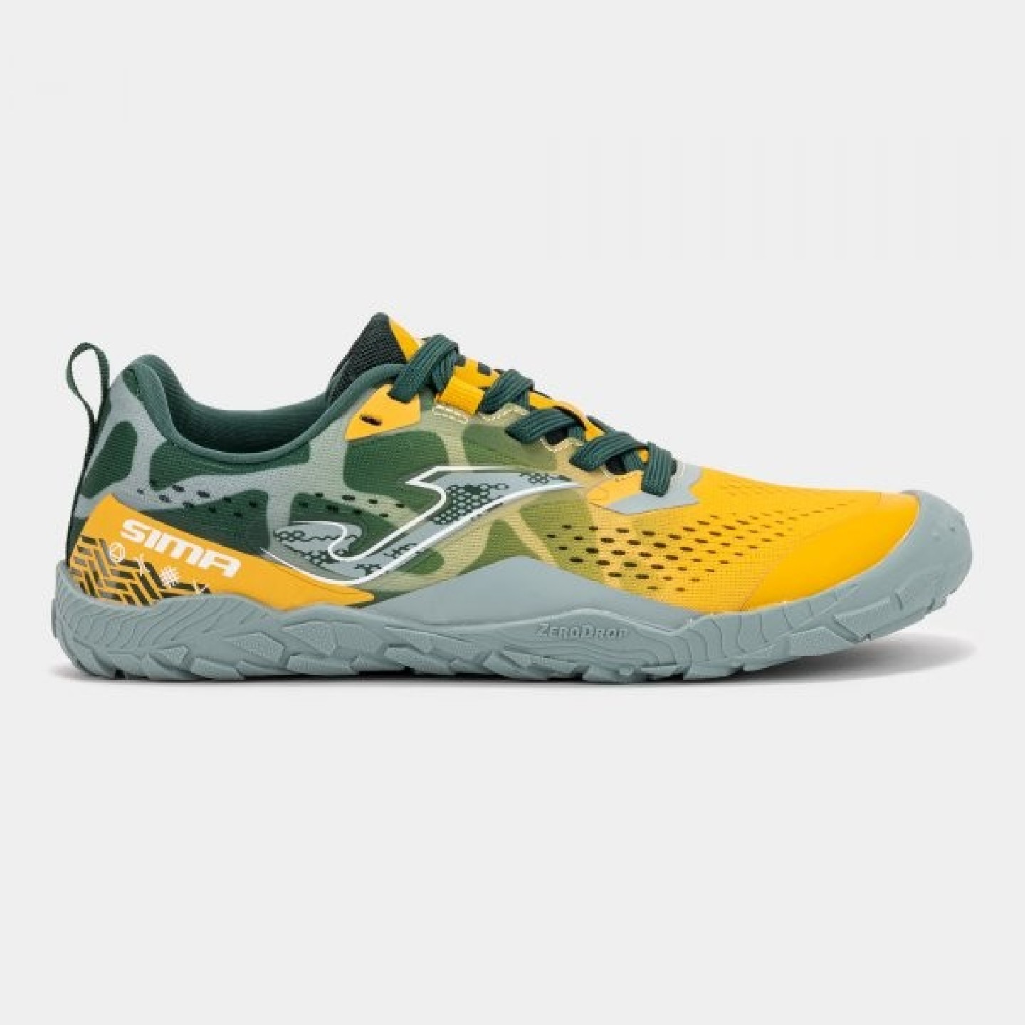Zapatilla Barefoot Trail Niños Joma Sima 2628 Naranja Transpirable