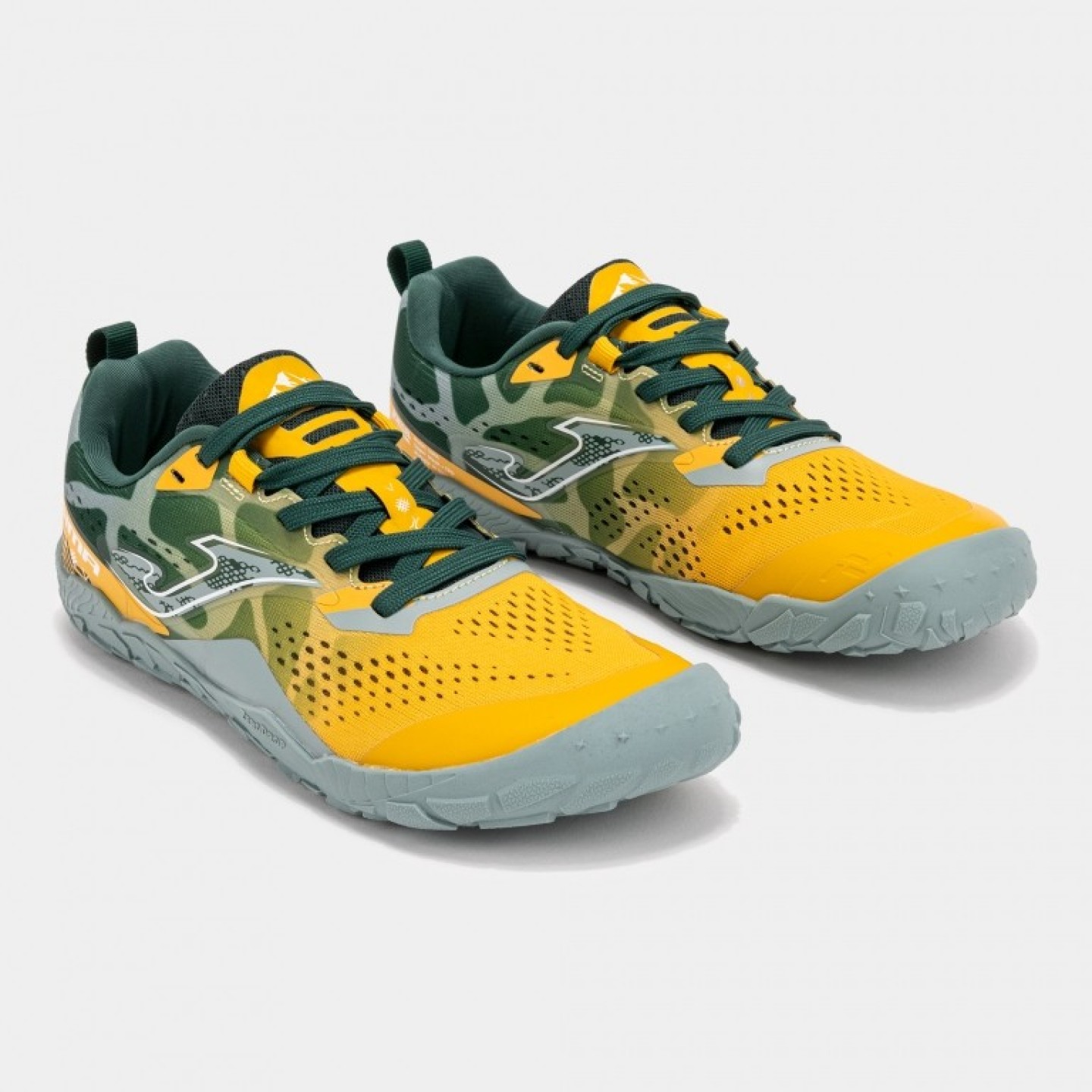Zapatilla Barefoot Trail Niños Joma Sima 2628 Naranja Transpirable