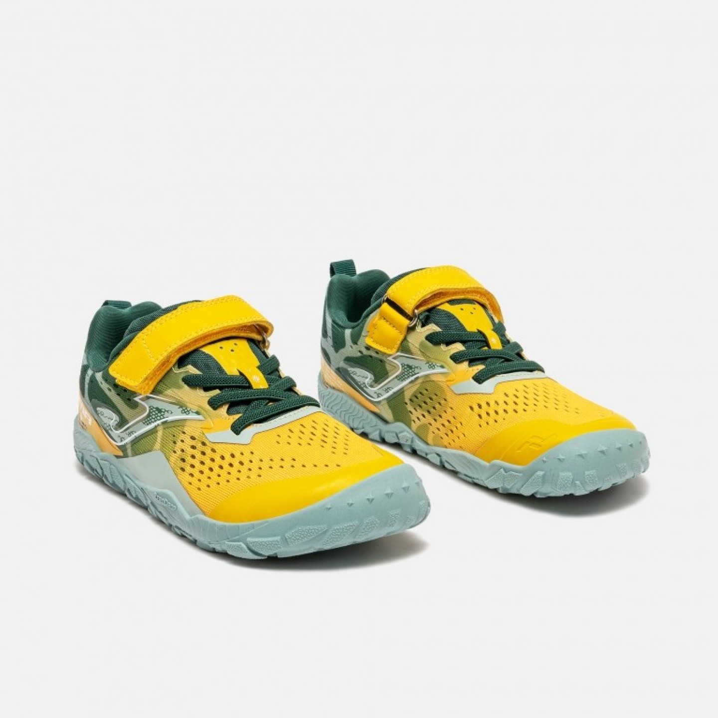 Zapatilla Barefoot Trail Niños Velcro Joma Sima 2628 Naranja Transpirable
