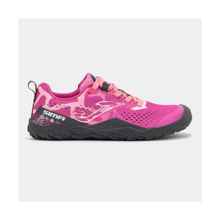 Zapatilla Barefoot Trail Niños Joma Sima 2610 Rosa Transpirable