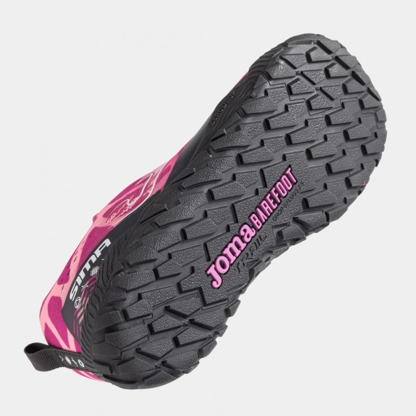Zapatilla Barefoot Trail Niños Joma Sima 2610 Rosa Transpirable