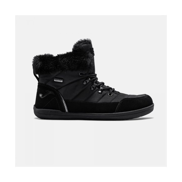 Zapatilla Barefoot Casual Mujer Joma Yaris 2501 Negro Abrigada