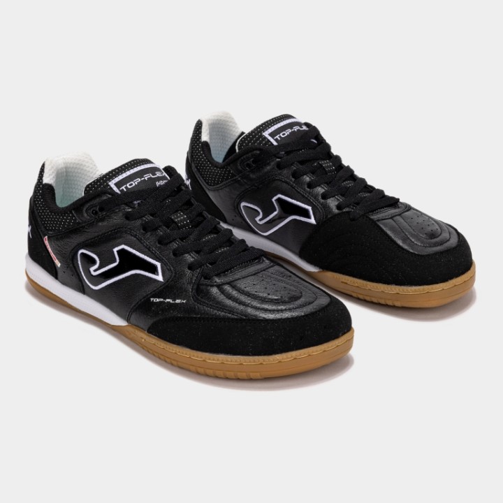 Zapatilla Barefoot Fútbol Sala Hombre Joma Top Flex 2501 Negro Flexible