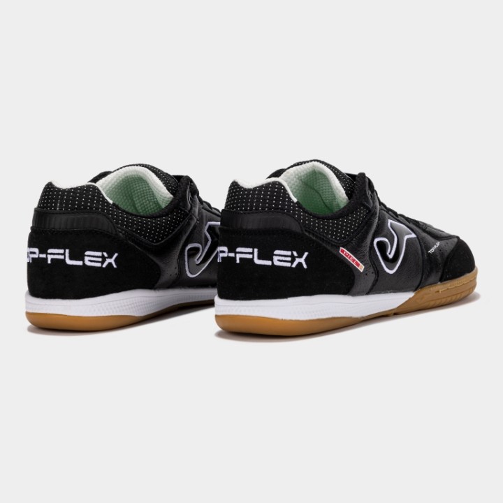 Zapatilla Barefoot Fútbol Sala Hombre Joma Top Flex 2501 Negro Flexible