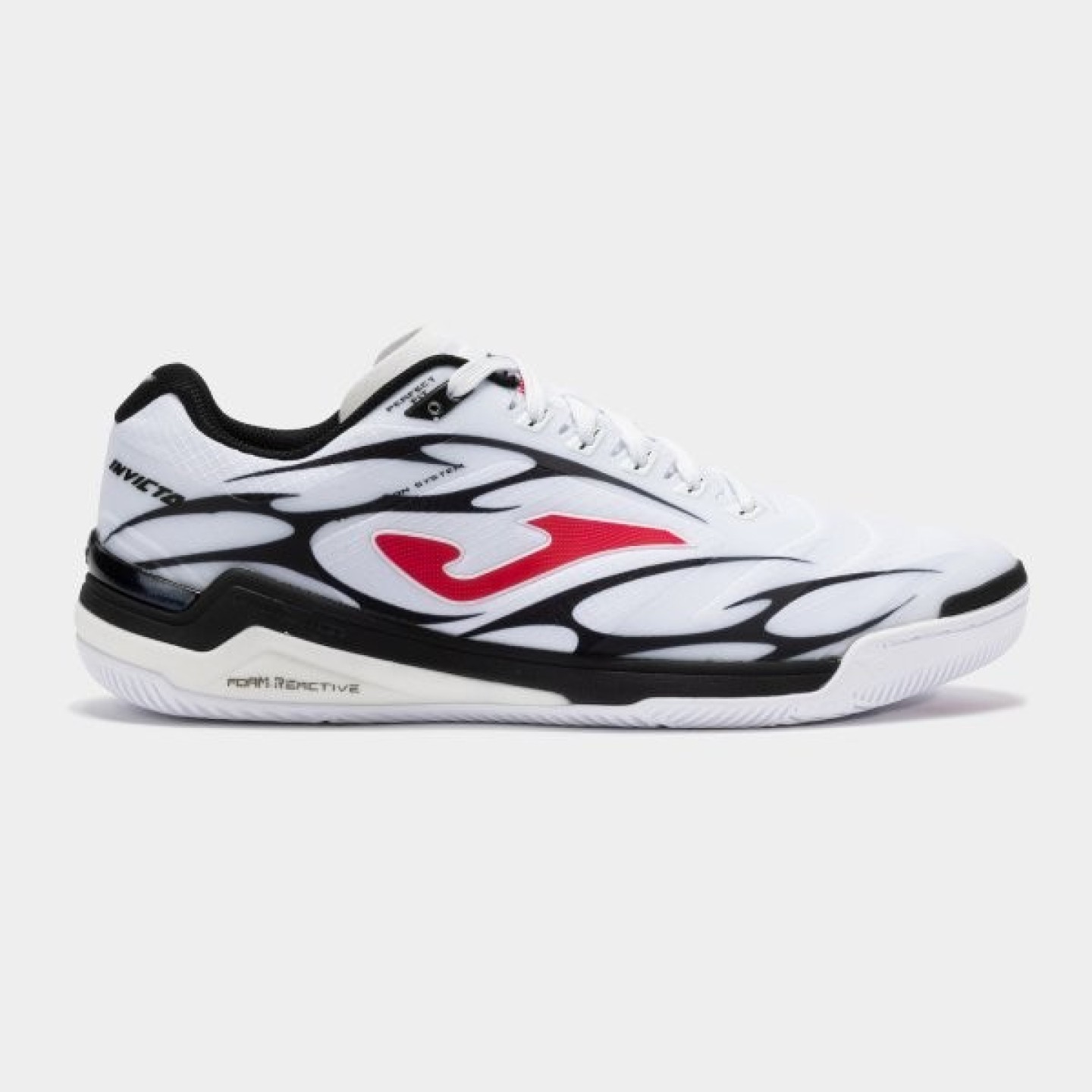 Zapatilla Fútbol Sala Hombre Joma Invicto 2502 Blanco Transpirable